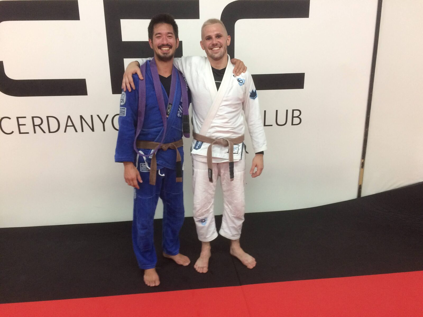 Remise de la ceinture marron, Cerdanyola Fight Club, 2020